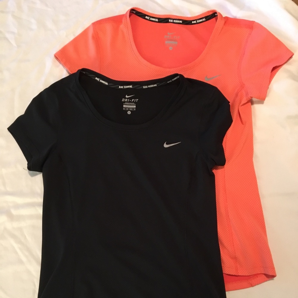 2 - Nike DriFit Running Shirts